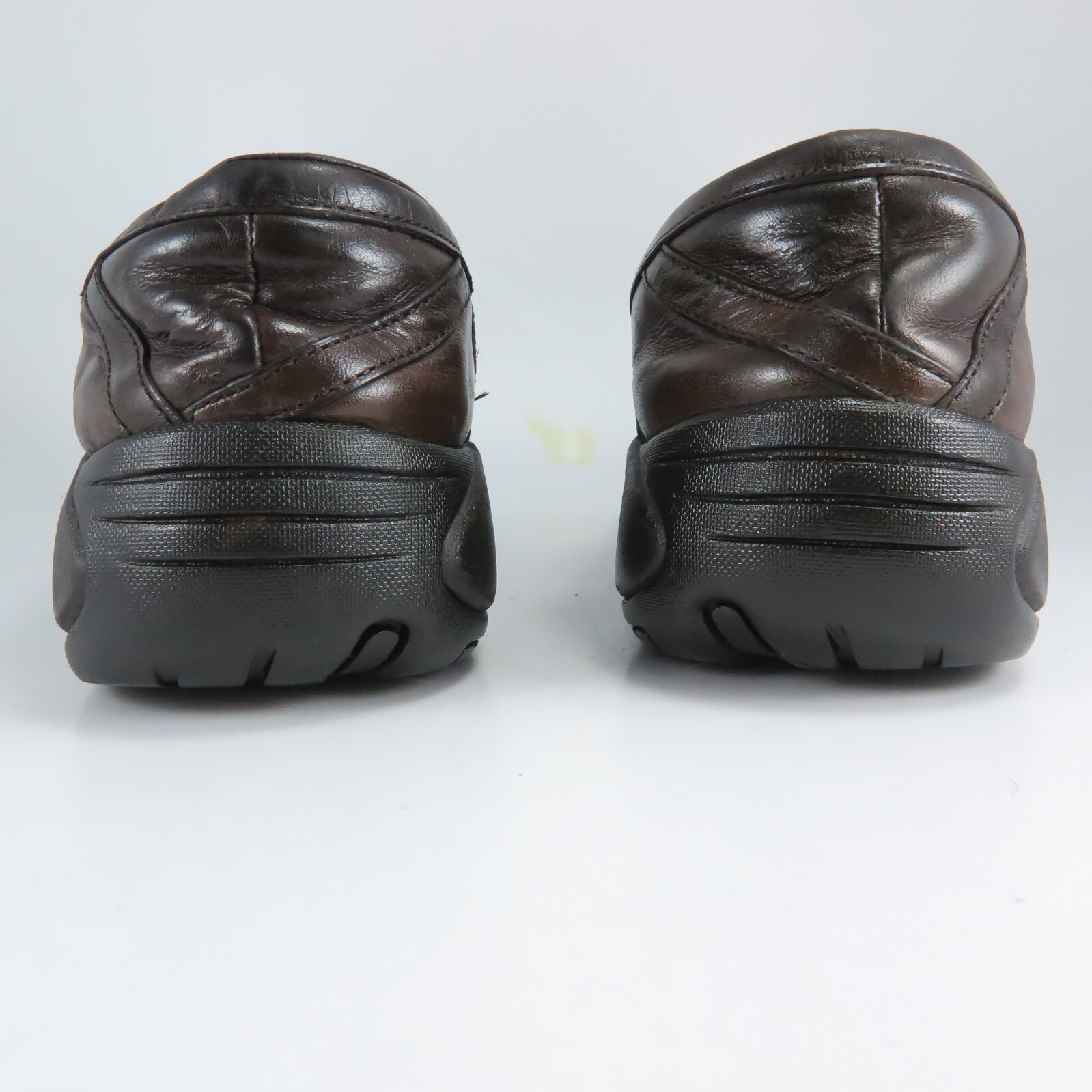 Zoccoli mocassini slip on Merrell Encore ECLIPSE Mocs donna taglia 9 5 M pelle marrone