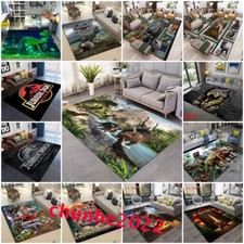 Jurassic Park Dinosaur Floor Rug Carpet Doormat Living Room Decor Anti-Slip Mat