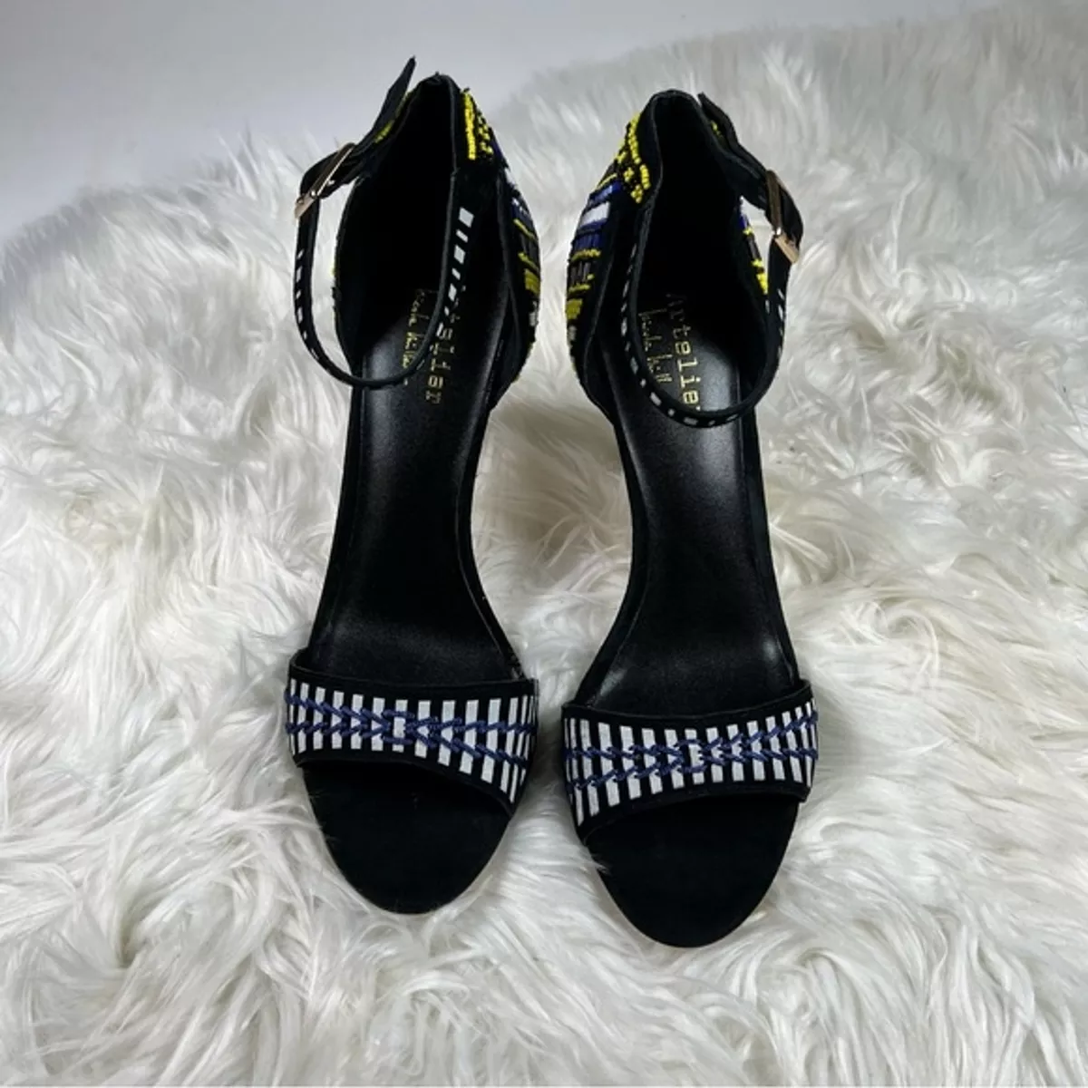 Miller embroidered hotsell sandal leather