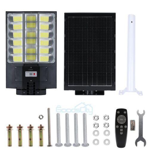 9900000000LM 11000W Commercial Solar Street Light LED Dusk ToDawn Road Lamp+Pole - Picture 109 of 188