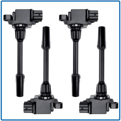 4PCS Ignition Coils For Mitsubishi Eclipse Carisma Space Star 4G93 4G94 MD362913