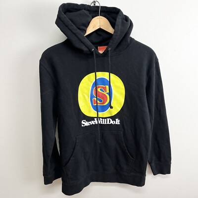 Full Send Nelk Boys Podcast Steve Will Do It Black Hoodie Adult M