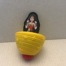 Burger King DC Justice League Wonder Woman Spinning Top Toy