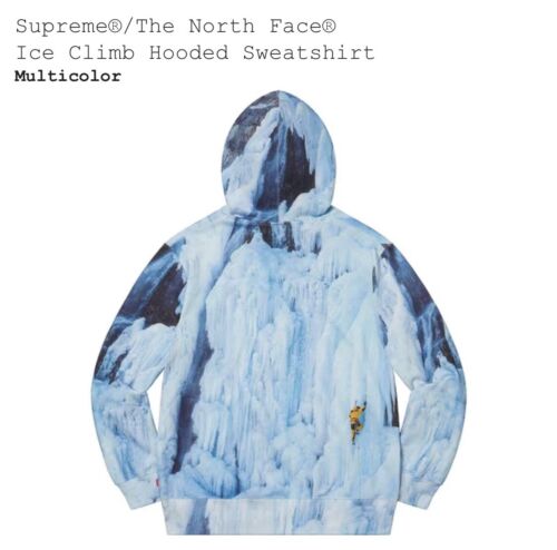 Supreme / TNF Ice Climb Hooded Sweatshirt Size Large Confirmed Order