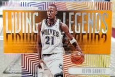 2019-20 Panini Illusions #5 Kevin Garnett Orange Acetate Living Legends Mint!
