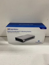 Cable Matters Intel Certified Certified Aluminum Thunderbolt 3 Dock