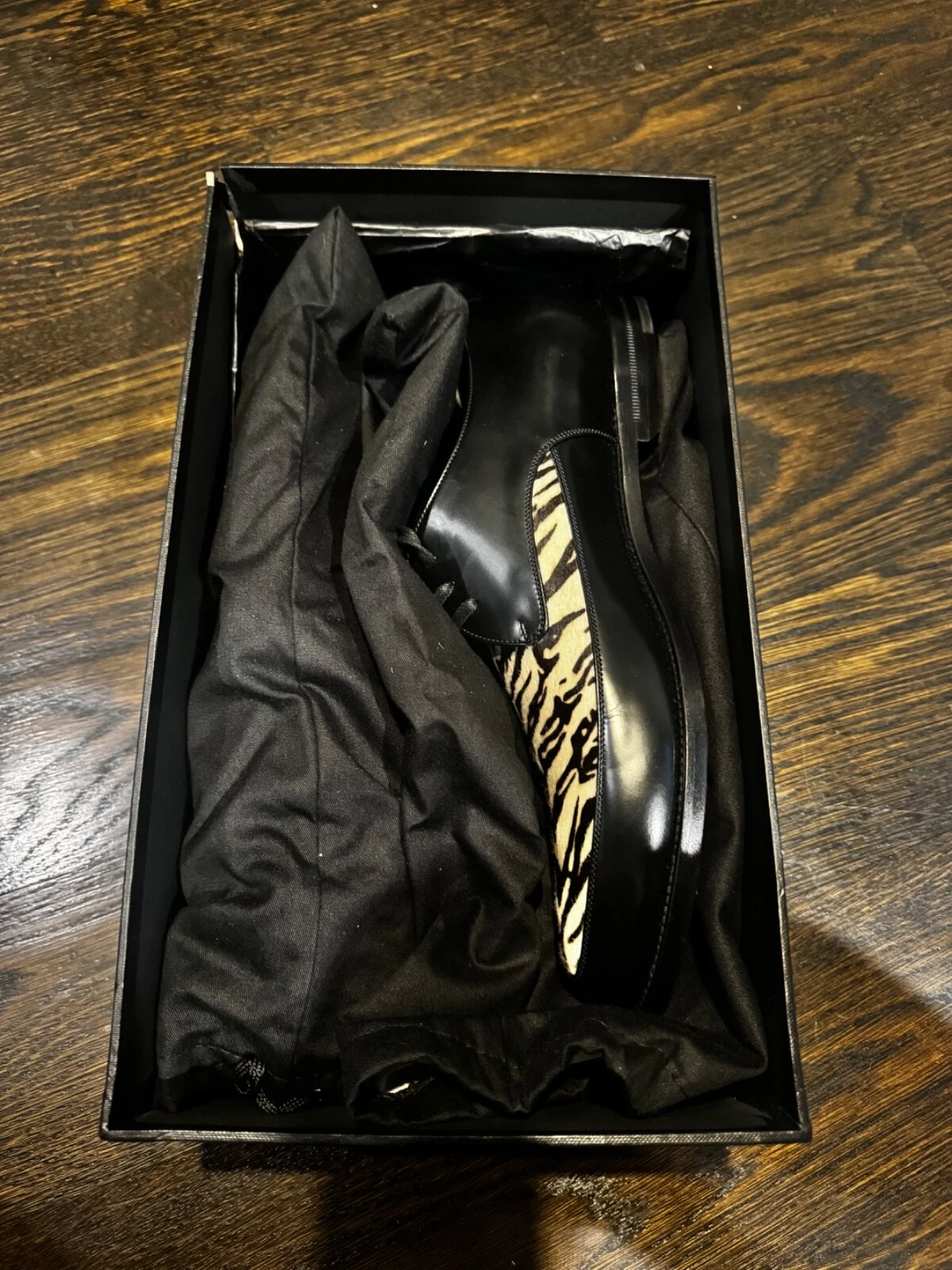 SAINT LAURENT (YSL) Saint Laurent Pony Derby Uomo Taglia 44 NUOVO DI ZECCA!