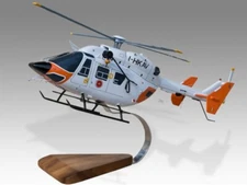 Airbus Helicopters BK117 Helitalia Desk Wood New Model Small Scale 1/32