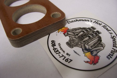 Fits Weber 40mm DFEV DFAV Phenolic Insulator Riser Carburetor Spacer 40 mm 1/2" - Bild 6 von 6