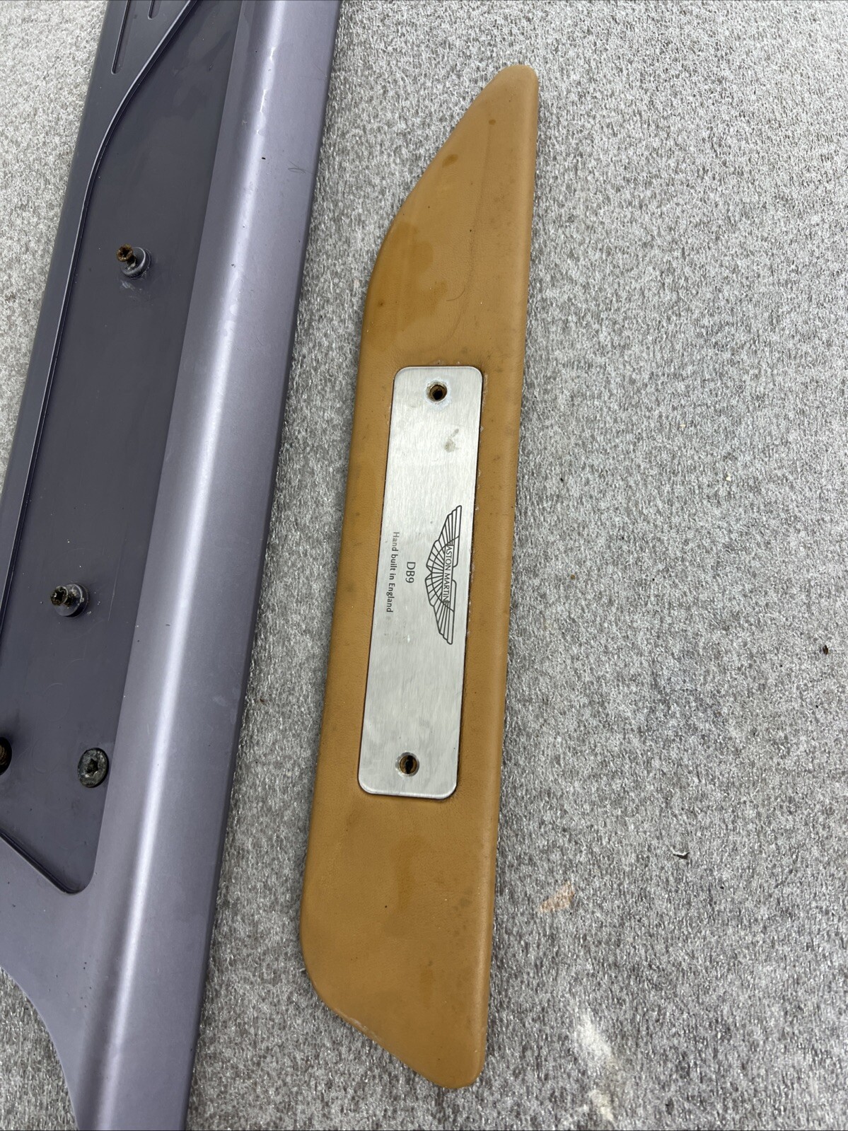 2011 Aston Martin DB9 Left Driver Side Door Step Sill Scuff Plate OEM