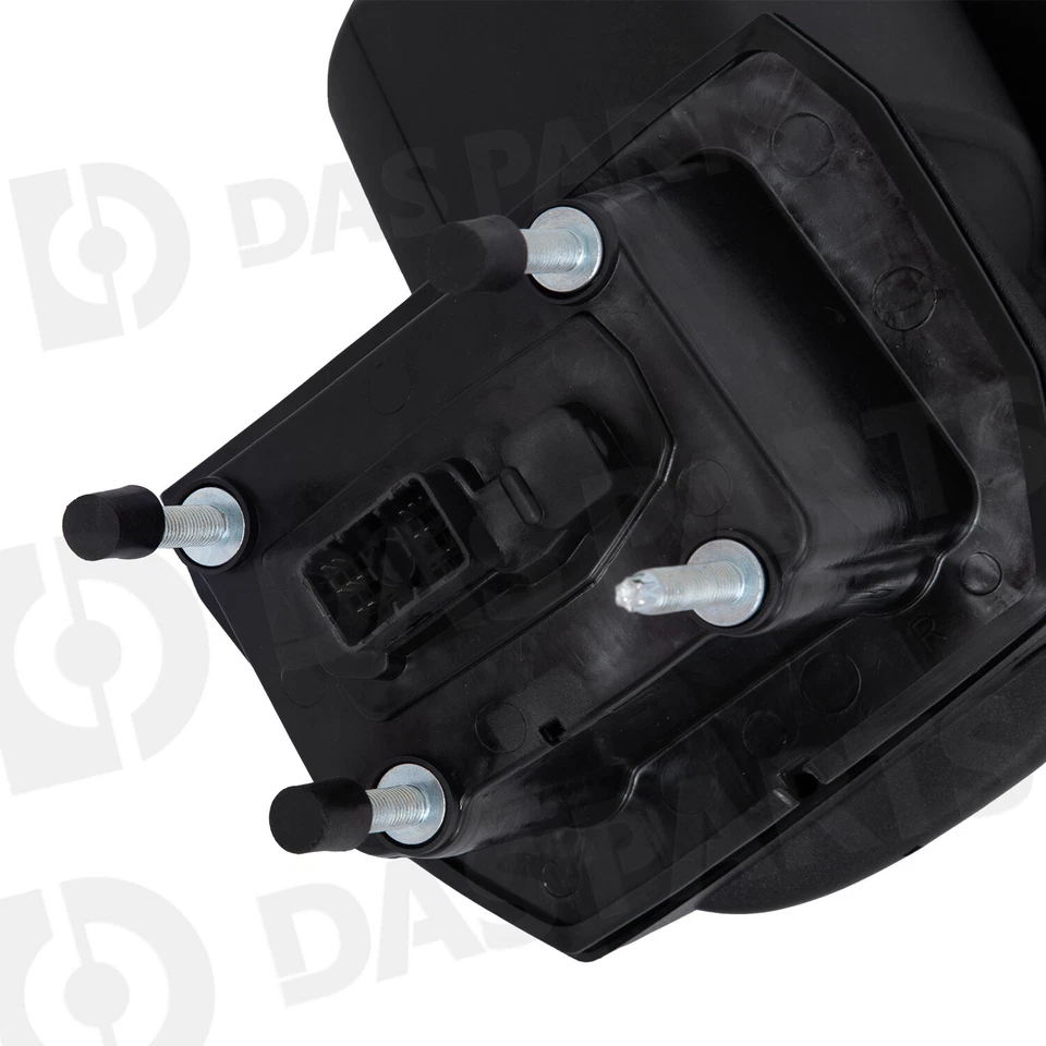 Passenger Right Side Tow Mirror Black For 2019-2024 Chevy Silverado GMC Sierra Foto 3 de 4