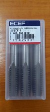 New hand tap set of 3 pcs. BSW 5/8-11; carbon steel; DIN 352; brand ECEF-Italy