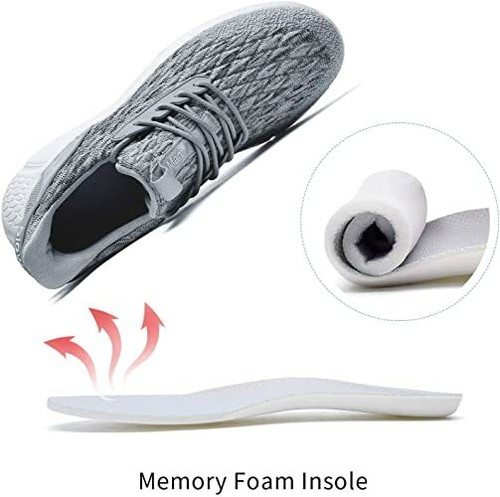 Men's Running Shoes Air Knit Mesh Breathable Sport. Shoes.Shock Cushioning - Picture 255 of 258