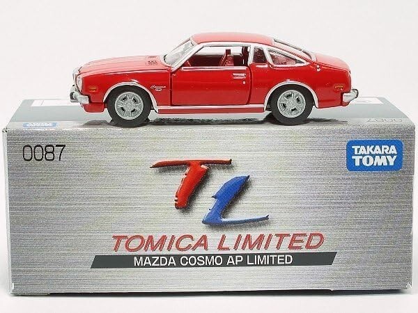 TOMICA LIMITED TL 0087 MAZDA COSMO AP LIMITED 1/64 TOMY NEW RED