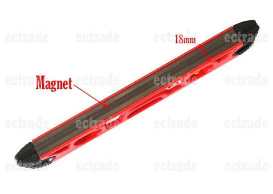 Kapro #227 9" 3-Angle Toolbox Bump-Proof Bubble Level Picture Hanging Magnet - Image 4 of 4