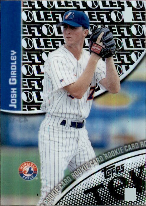 Josh Girdley 2000 Topps Tek Pattern 12 #43-12 /2000 Montreal Expos Numbered Card