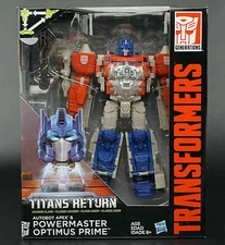 Transformers Titans Return APEX & POWERMASTER Class L OPTIMUS PRIME Sale