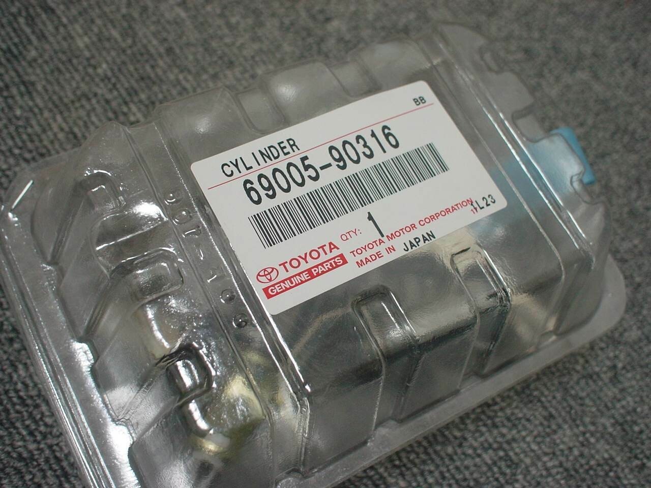 Toyota Land Cruiser FJ40 FJ43 FJ45 BJ40 Genuine Ignition Cylinder Lock Keys SET - Photo 1