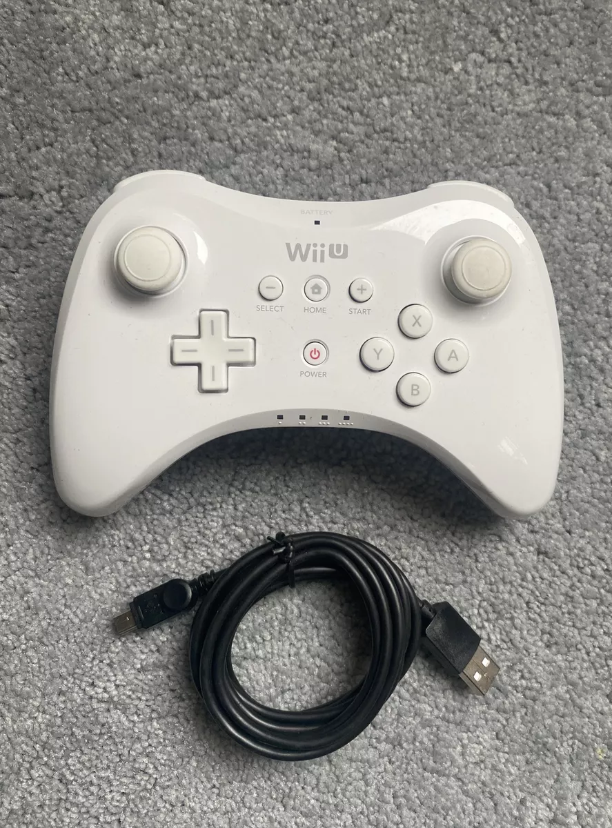  Wii U Pro Controller - White : Video Games