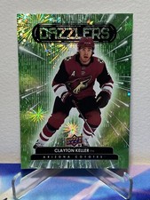 2022-23 Upper Deck Series 1 Hockey CLAYTON KELLER #DZ-19 DAZZLERS GREEN