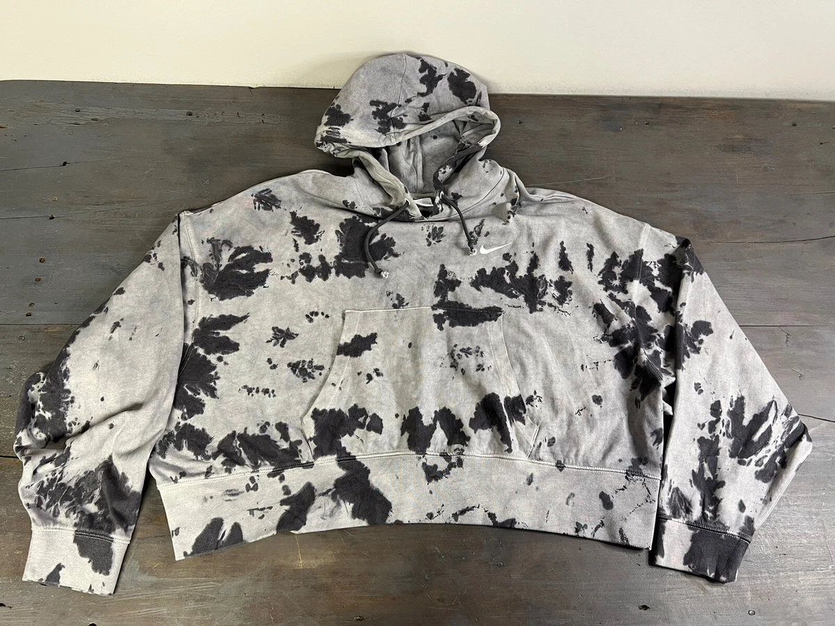 Tie dye hotsell nike sweatshirt
