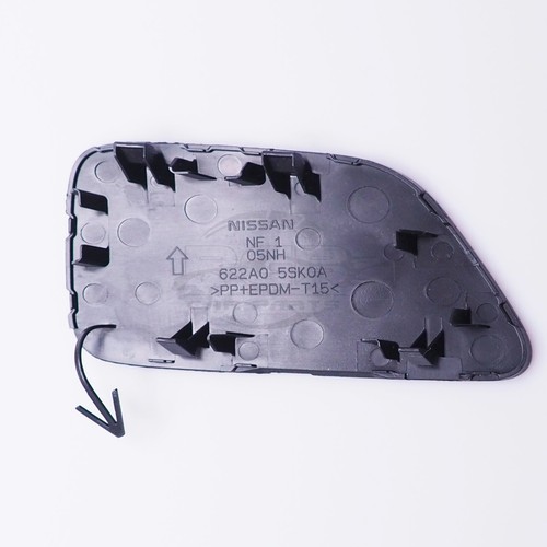 Nissan Leaf ZE1 Avant Pare-Choc tow hook cover towing eye cap 2018-2022 Noir Z11 - Photo 5 sur 5