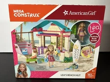 Retired American Girl Mega Construx Lea's Beach Hut - Brand New Unopened