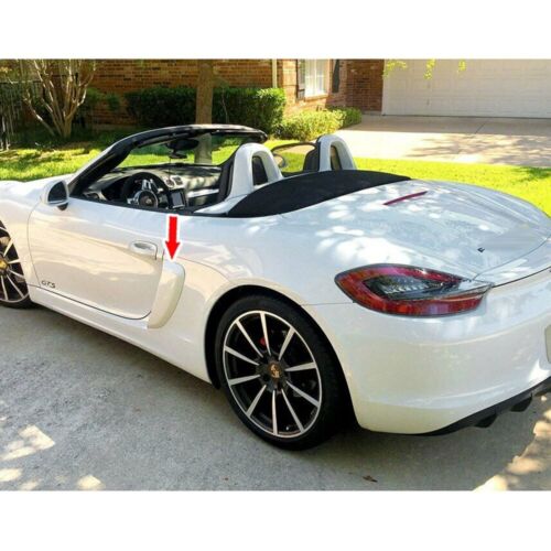Painted 84A Side Air Scoop Vents Intake 1SET For Porsche 981 Cayman Boxster 2016 - Picture 5 of 8