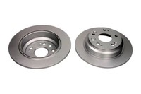 Quaro 2X Bremsscheibe Hinten Ø282 Mm Voll FüR Honda Accord VII Tourer CM 2.0