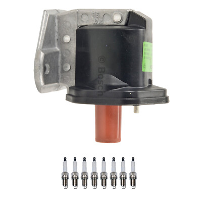 Bosch Ignition Coil Denso 8 Platinum TT Spark Plug Kit For R129 SL500 5.0 V8