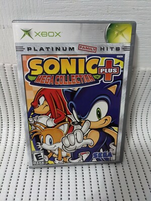Sonic Mega Collection Plus Xbox with Manual Tested and Working