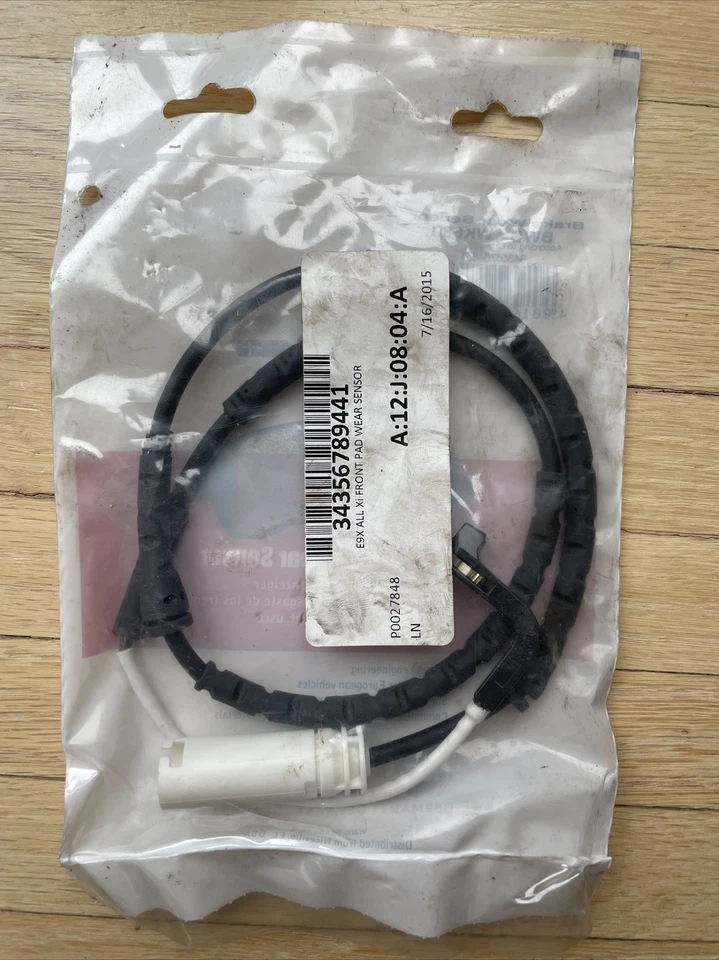 Sensor de desgaste de pastillas delanteras de freno de disco BMW ALL xi PEX WK630 Foto 3 de 4