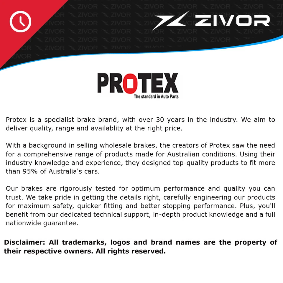 PROTEX Ultra Brake Pads - Front For SUZUKI CARRY K6A 2002-2007 #DB1674CP - image 2 of 4