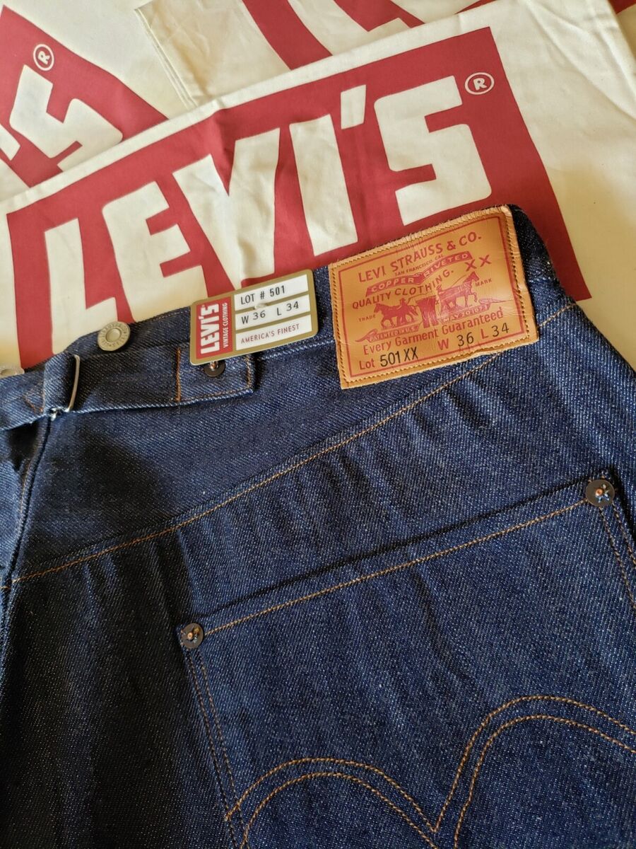 LEVI'S 1890 ® 501 xx LVC Vintage Clothing Selvedge 1933 1937 LEVI'S 1890 ® 501 xx LVC Vintage Clothing Selvedge 1933 1937