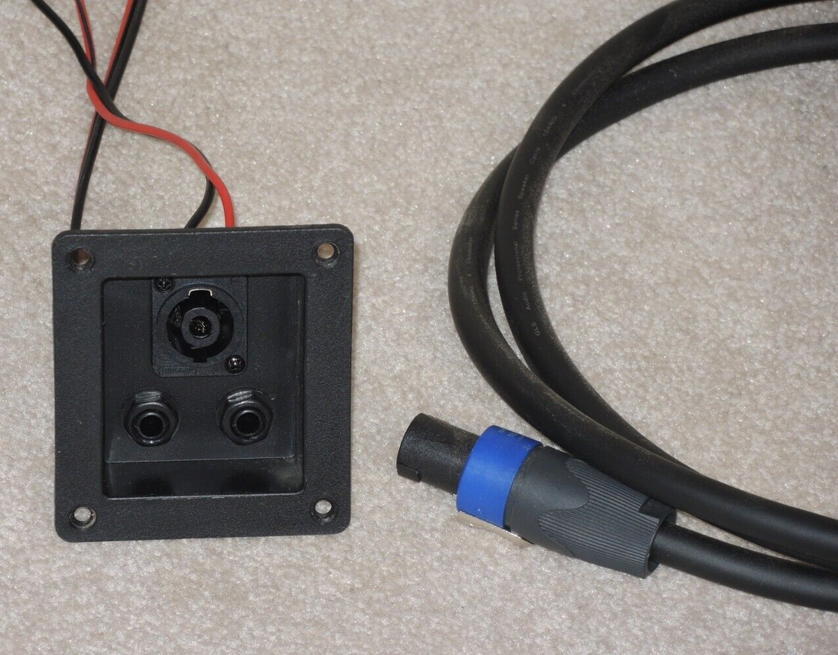 Ｂ＋com TALK Speakon NL4FX to Speakon NL4FX Speaker Cable 12 AWG 4
