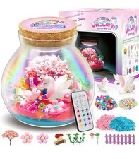 Unicorn Terrarium Crafts Kit for Girls - Make Your OWN Unicorn Night Light with
