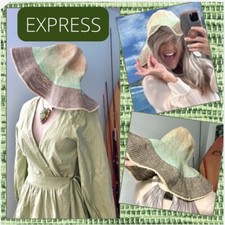 NWT, Gianni Bini,Shelley V-Neck Long Sleeve WrapDress Sage Color Size Small