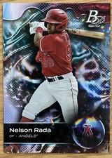 2023 Bowman Platinum Top Prospect Ice Foil #TOP-40 Nelson Rada Los Angeles