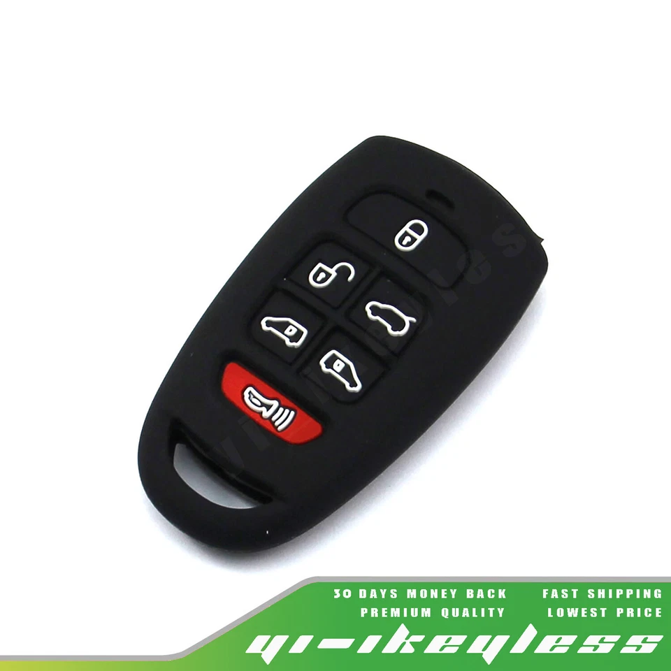 1X Funda Silicona para Hyundai Entourage Kia Sedona Llave Remota 5+1 6 Botones Foto 2 de 4