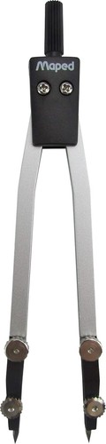 Maped - Compas Technique en Métal n°308 - Stabilité et Précision du Tracé - Photo 2/6