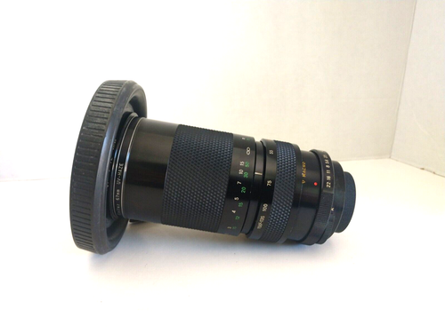 Soligor 45-150mm f/3.5 Macro Breech Lock Lens for Canon FD-Mount {67} With UV