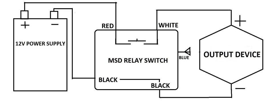 MSD 12V 15A 315MHZ LONG-RANGE REMOTE-CONTROL RELAY SWITCH RS101 - Image 3 of 3
