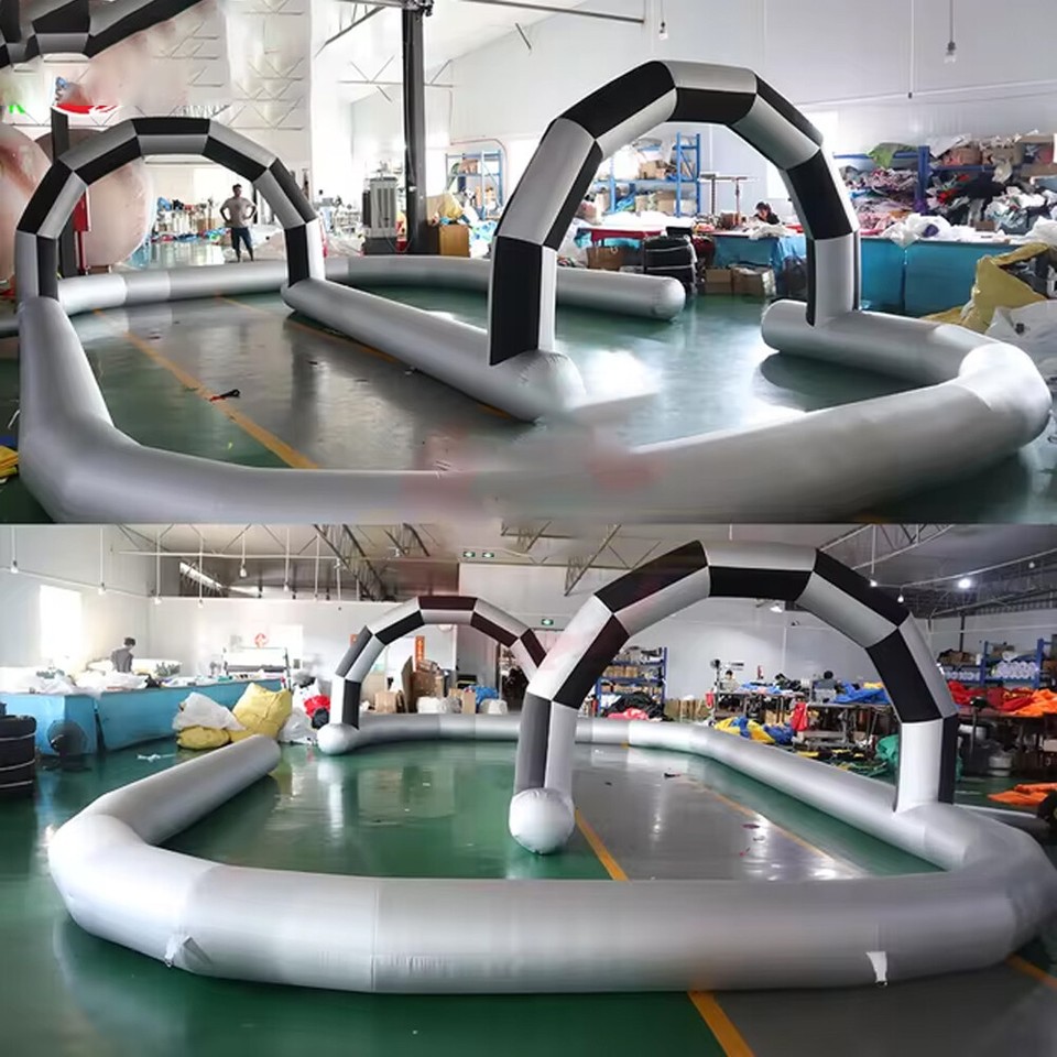 Giant Inflatable Race Track Air Race Track Rc Mega Blow Up Arena ...