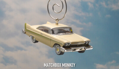 Classic Cream 1958 Plymouth Fury Golden Commando Christmas Tree