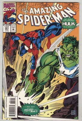 Amazing Spider-Man #381 September 1993 VF/NM Hulk | eBay