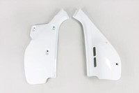 Seitenverkleidung Heckverkleidung Side Panels Passt An Honda Xr 600 88-02 Weiß