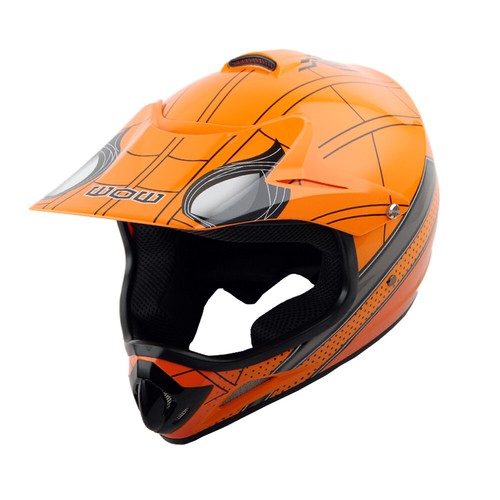 Casco de motocross juvenil niños Spider MX BMX ATV bicicleta + gafas MX + paquete de guantes MX - Imagen 121 de 219