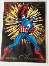 1994 FLAIR MARVEL ANNUAL TRADING CARD #16 THE ORIGIN OF CAPTAIN AMERICA NRMT-MT!