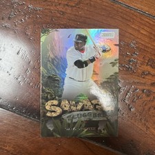 2025 STADIUM CLUB SAVAGE SLUGGERS SS12 DAVID ORTIZ RED SOX