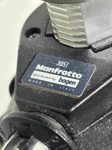 Bogen Manfrotto Tripod 3051 & 501 Fluid Head *READ* - Picture 2 of 6